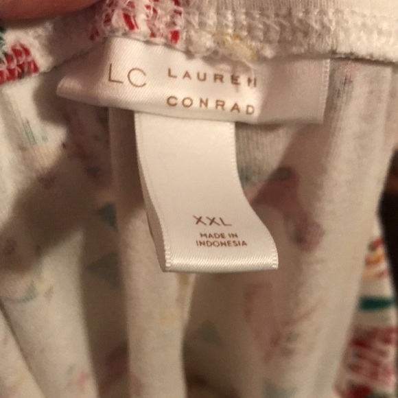 LC Lauren Conrad Cotton Christmas Pajamas - Picture 6 of 7